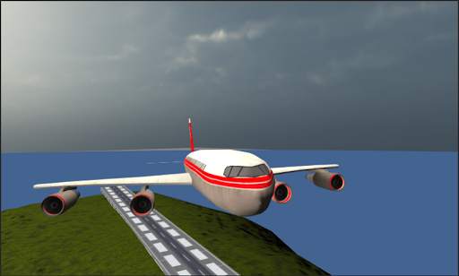 Free Plane Simulator Game 3D screenshot 2