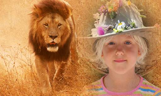 Lion Photo Frame screenshot 2