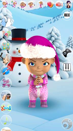Talking Baby Babsy Winter Fun screenshot 8
