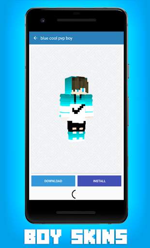 Boys Skins for Minicarft PE screenshot 1