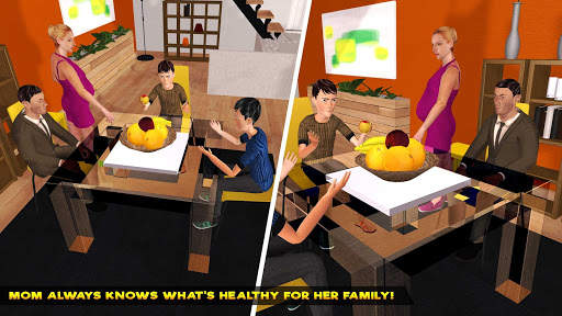 Virtual Mom Babysitter Daycare Happy Family screenshot 1