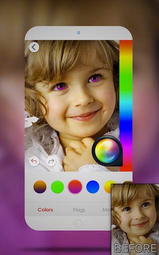 Eyes Color Changer 3 تصوير الشاشة