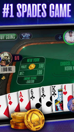 Spades online screenshot 1
