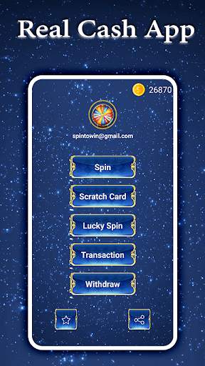 Spin to Win - Make Money Real Cash App screenshot 1