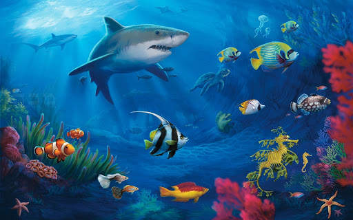 Shark Live Wallpaper (Wallpapers & Backgrounds) screenshot 6