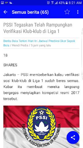 berita sepak bola screenshot 4