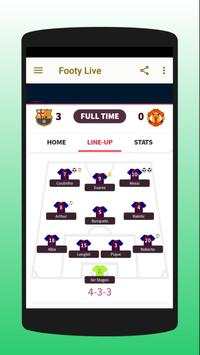 Footy - Live On Score screenshot 8