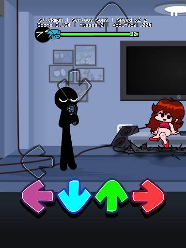 FNF Music Combat Stickman Mod screenshot 12