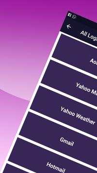 Email YAHOO Mail Mobile & Social Networks. screenshot 1