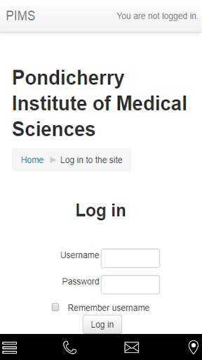 MOODLE PIMS screenshot 1
