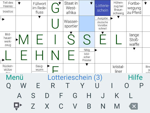 Kreuzworträtsel Pur – kostenlose Kreuzwort Rätsel screenshot 14