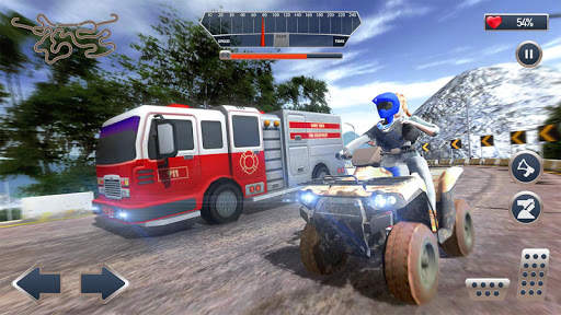 Offroad ATV Taxi Bike Riding Game screenshot 2