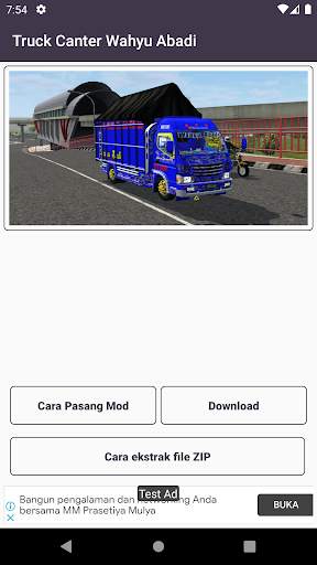 Bussid Truck Canter Mod Indonesia screenshot 4
