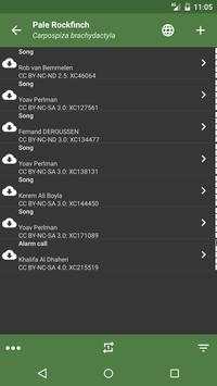 Aves Vox,bird songs,bird calls (Unreleased) screenshot 2