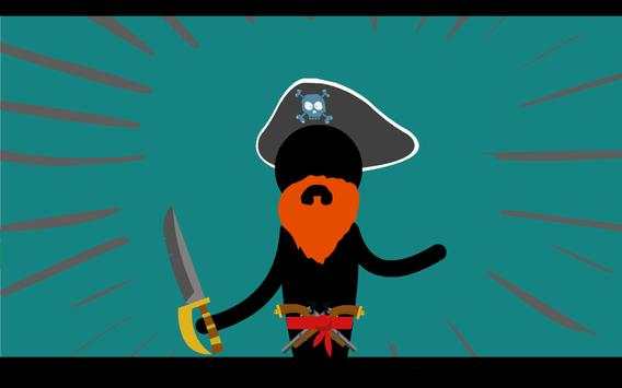 Stickman Pirate Anger screenshot 1