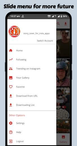 Reels downloader - story saver screenshot 8