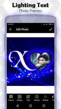 Lighting Text Photo Editor screenshot 7