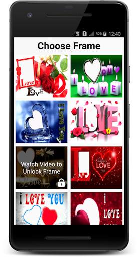 I Love You Photo Frames screenshot 2