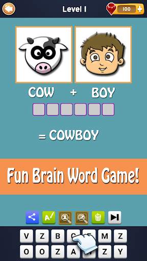 2 Pics 1 Word - Fun Word Guessing Game - Pics Quiz screenshot 4