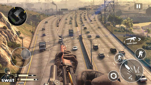 Sniper Traffic Hunter - Shoot War screenshot 4