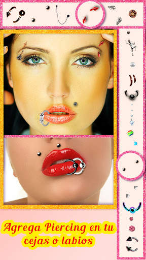 Virtual Piercing Editor Fotos screenshot 1