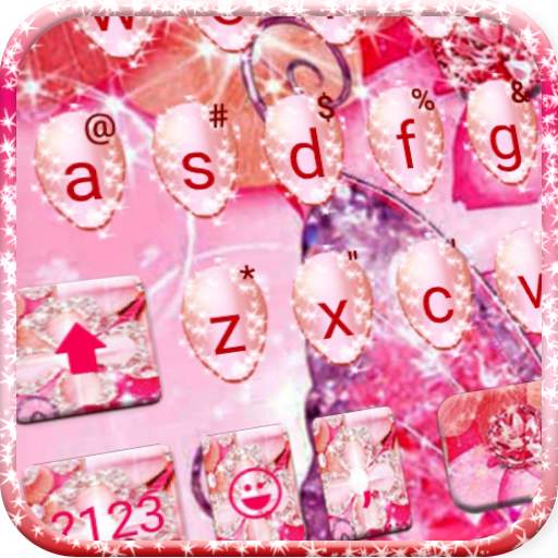 Luxury Floral Butterfly Keyboard Theme 1.0