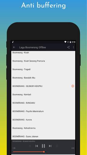 Lagu Boomerang Offline screenshot 3