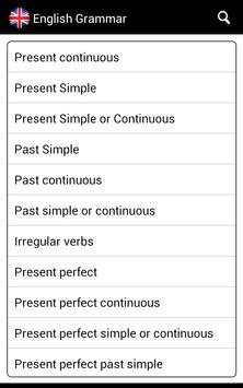 English Grammar скриншот 1