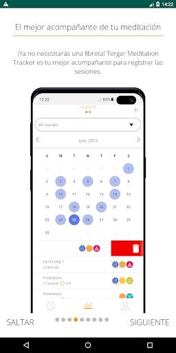 Tergar Meditation Tracker screenshot 4