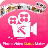 Photo Video Status Maker logo