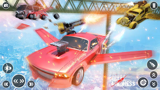 Flying Car Games 3D- Car Games स्क्रीनशॉट 6