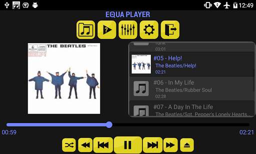 Equa Player (multi equalizer music player) screenshot 13