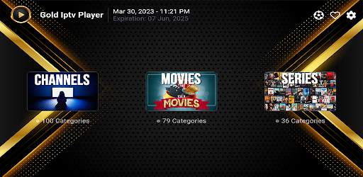 Gold IPTV Player screenshot 4