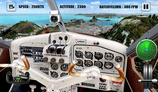 Nyata Pesawat Simulator screenshot 8