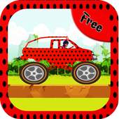 truck ladybug monster driving 1.0
