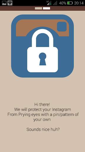 Lock for Instagram screenshot 1