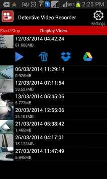Detective Video Recorder screenshot 2