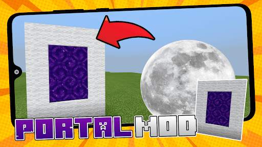 Mod Portal Surga di Minecraft screenshot 2