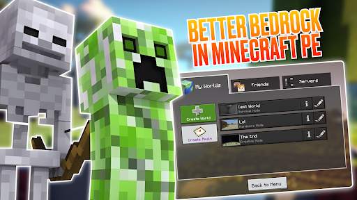 Better Bedrock in Minecraft PE screenshot 1