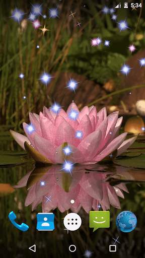Lotus Live Wallpaper screenshot 2