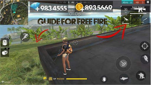 Guide for Free Fire Diamonds & Coins screenshot 1