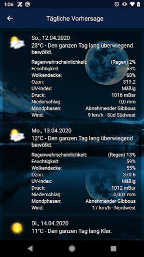 Wetter - Wetter in Echtzeit screenshot 5