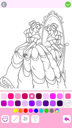 Princess Coloring:Drawing Game screenshot 6