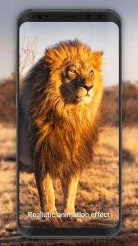 3D Lion live wallpaper screenshot 3