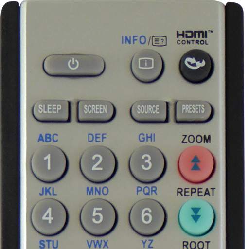 Remote Control For Medion Tevion TV 8.8.7.2