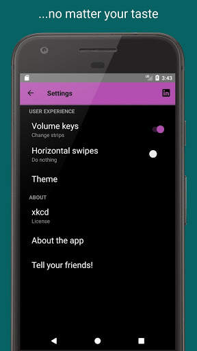 Boats offline browser for xkcd with dark themes screenshot 4