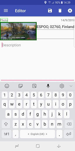 Photo Location Note screenshot 5