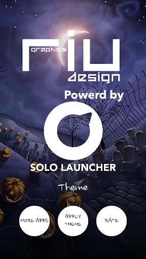 Scary Halloween Solo Launcher Theme screenshot 2