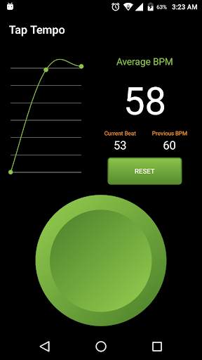 Tap Tempo - BPM counter screenshot 1
