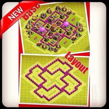 Thropy Base Map COC screenshot 1